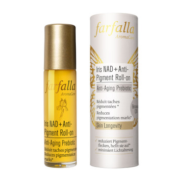 Iris NAD+ Anti-Pigment Roll-on, Anti-Aging Prebiotic