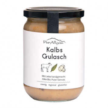 PurAllgäu Kalbsgulasch - bio