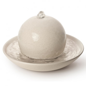 Duftbrunnen Rondo cremeweiß