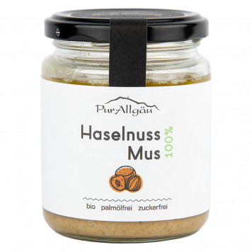 PurAllgäu Haselnussmus 100% - bio
