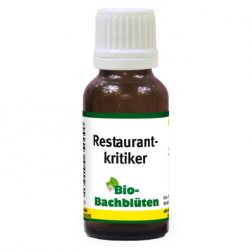 Bio-Bachblüten Restaurantkritiker für Katzen