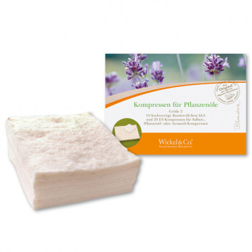 Kompressen für Pflanzenöle
