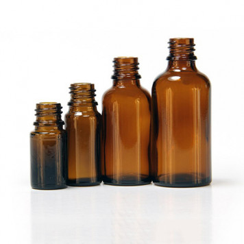 Leergut-Set Braunglas 10ml (ohne Verschluss)